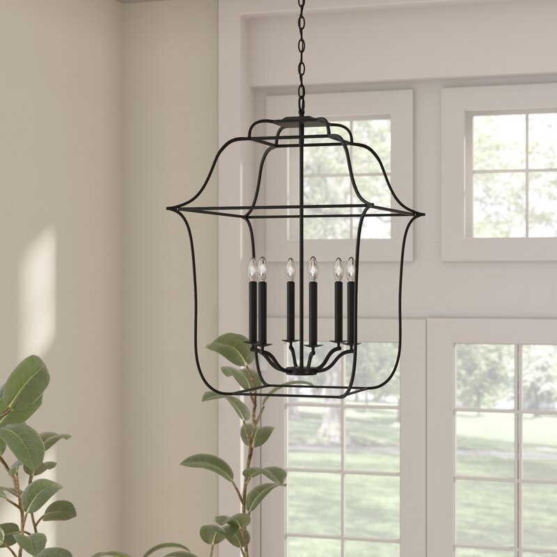 light lantern rectangle chandelier